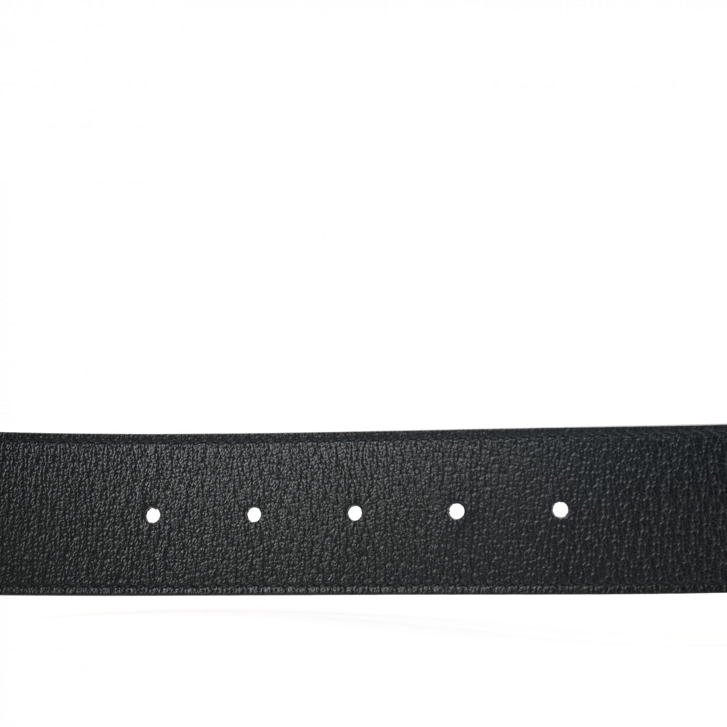 Textured Calfskin Double G 40mm Belt 80 32 Black
