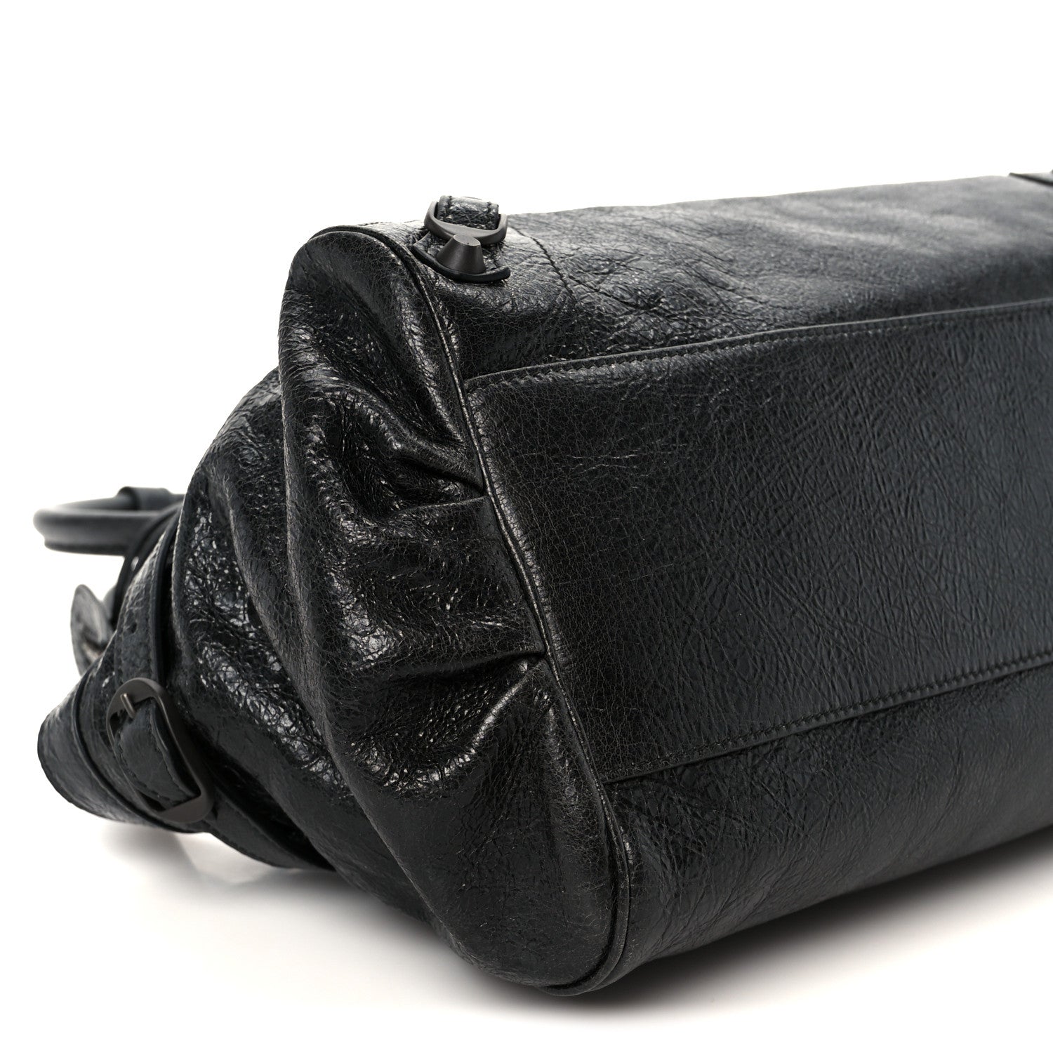 Balenciaga Agneau Arena Classic Hardware East West Le City Black 9 of 10