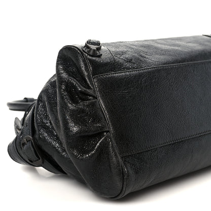Balenciaga Agneau Arena Classic Hardware East West Le City Black 9 of 10
