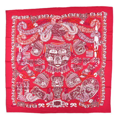 Hermes Cashmere Silk Sous L'Egide De Mars Shawl 140 1 of 4