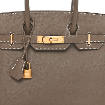 Hermes Epsom Birkin 30 Etoupe 8 of 11