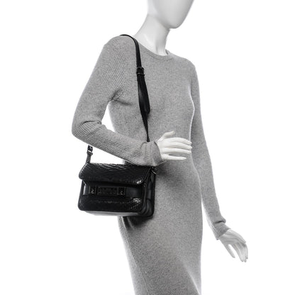 Proenza Schouler Python PS11 Mini Classic Shoulder Bag Black 2 of 8