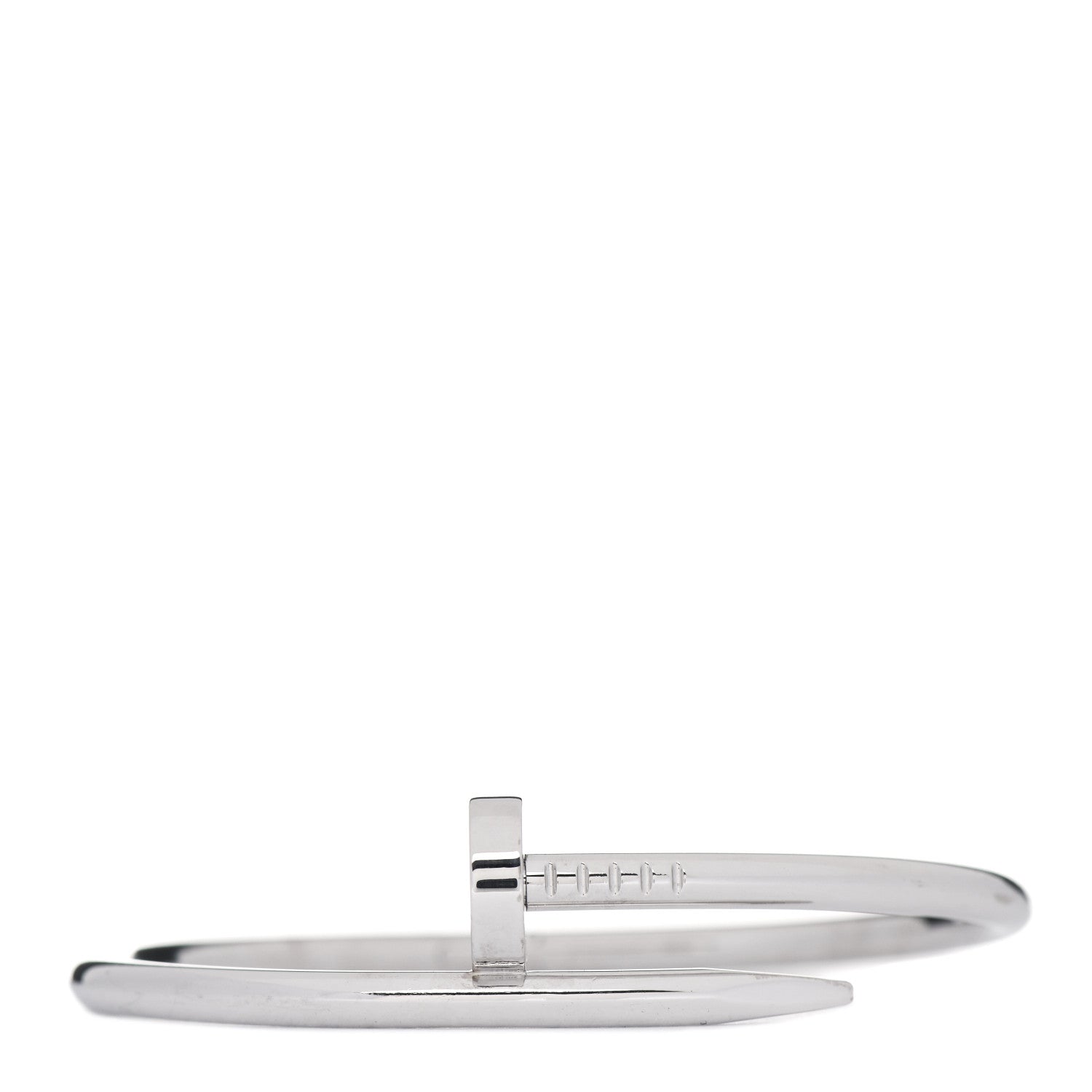Cartier 18K White Gold Juste Un Clou Bracelet 16 1 of 5