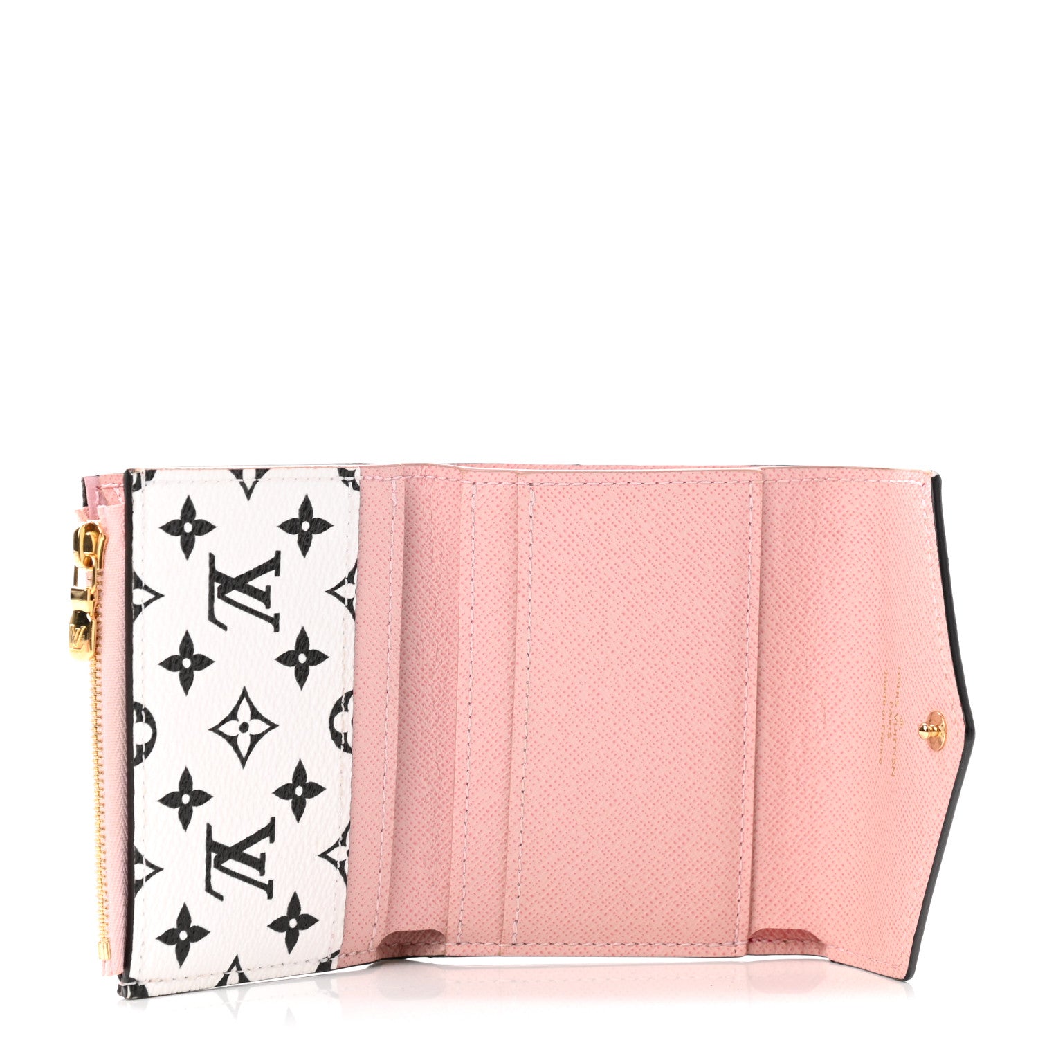 Louis Vuitton Monogram Giant Zoe Wallet Rouge Rose 5 of 7