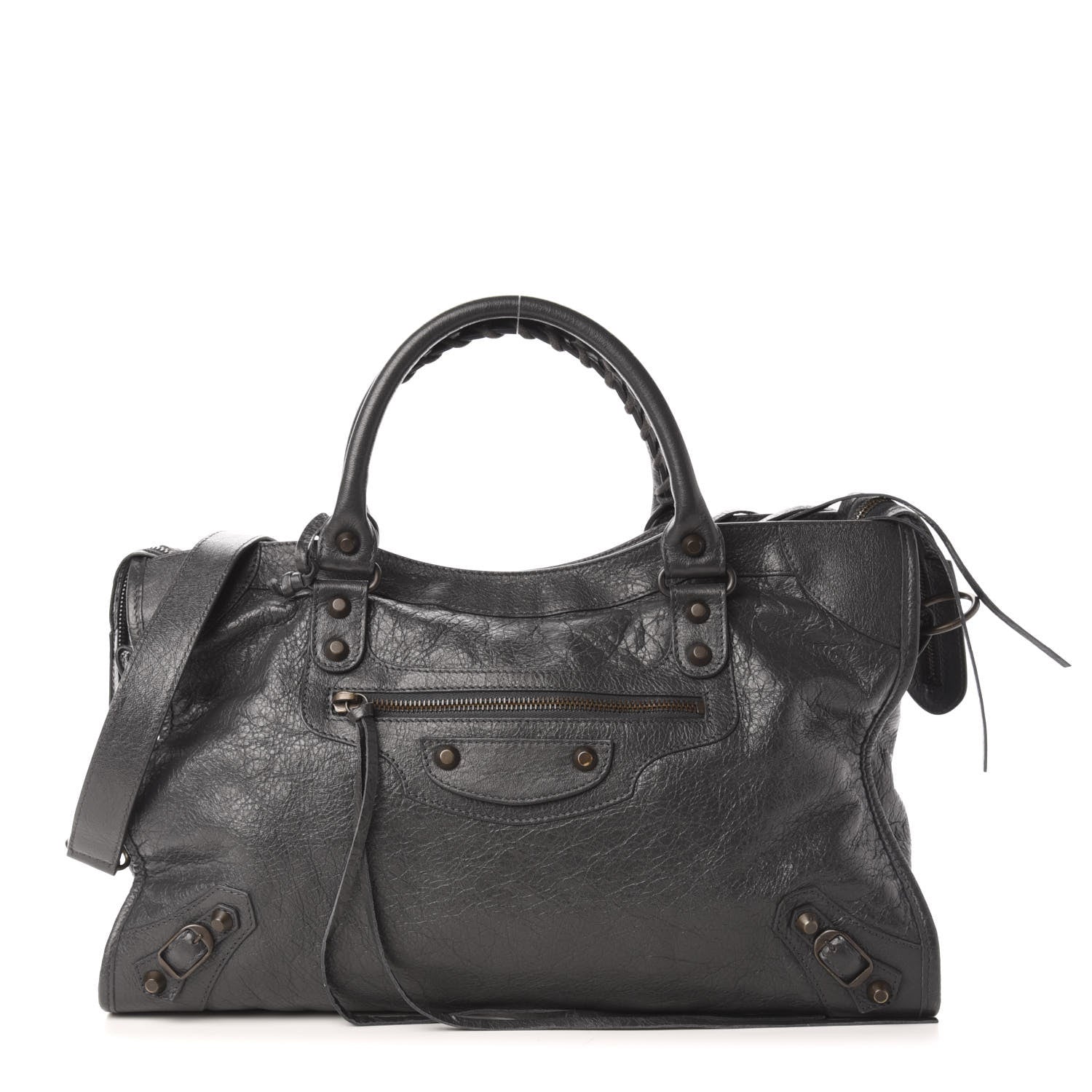 Balenciaga Agneau Classic Hardware City Gris Fossile 4 of 13