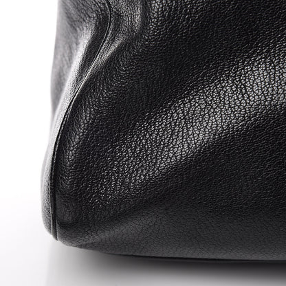 Balenciaga Chevre Silver Metallic Edge Hardware Velo Black 10 of 12