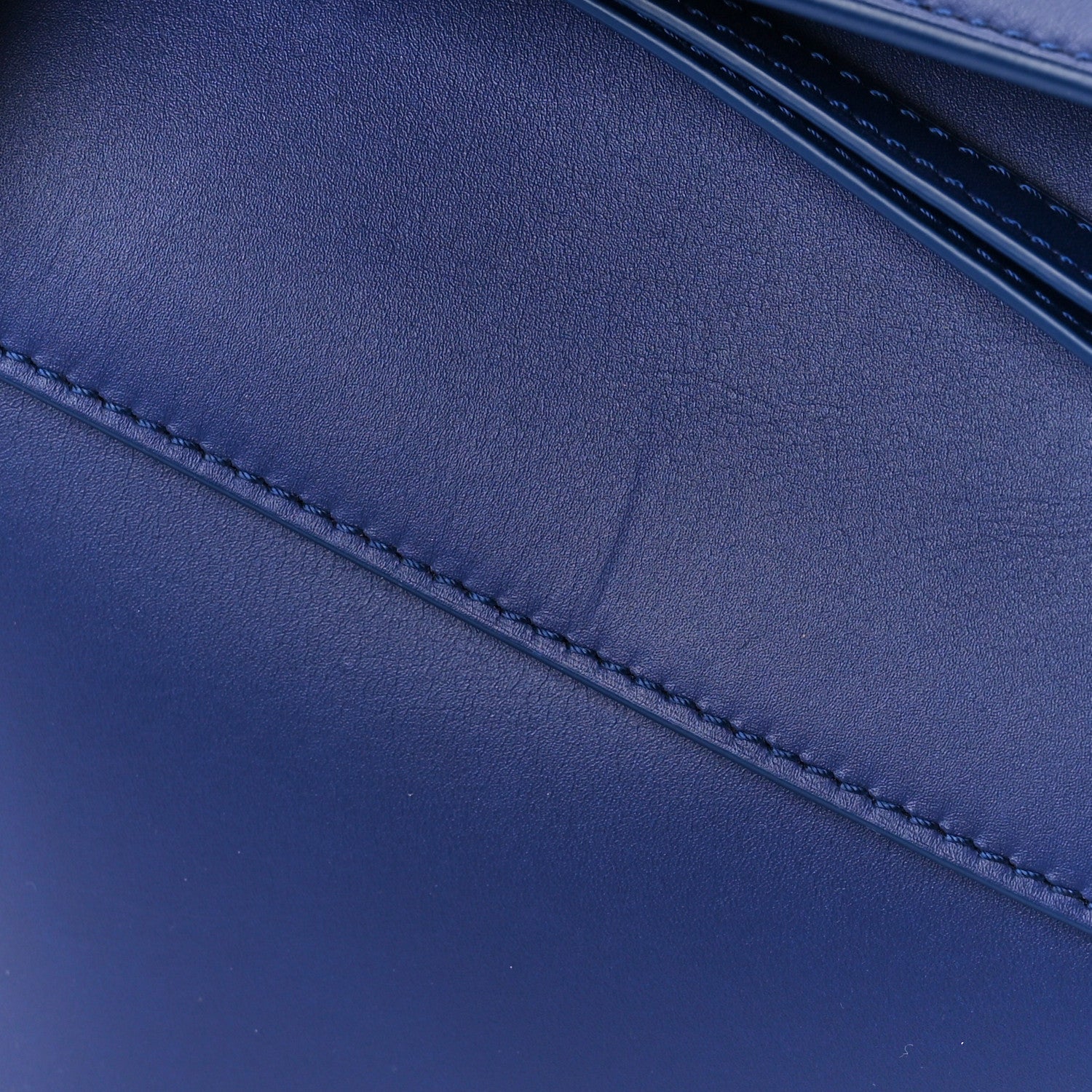 Loewe Satin Calfskin Monochrome Small Puzzle Edge Bag Navy 12 of 13
