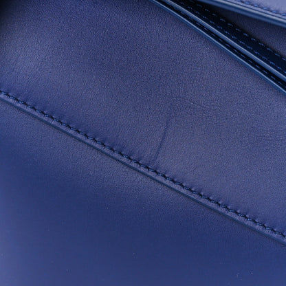 Loewe Satin Calfskin Monochrome Small Puzzle Edge Bag Navy 12 of 13