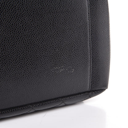 Chanel Caviar Quilted Grand Shopping Tote GST Black 12 of 21