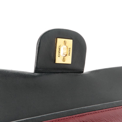 Chanel Lambskin Quilted Small Double Flap Black 7 of 12