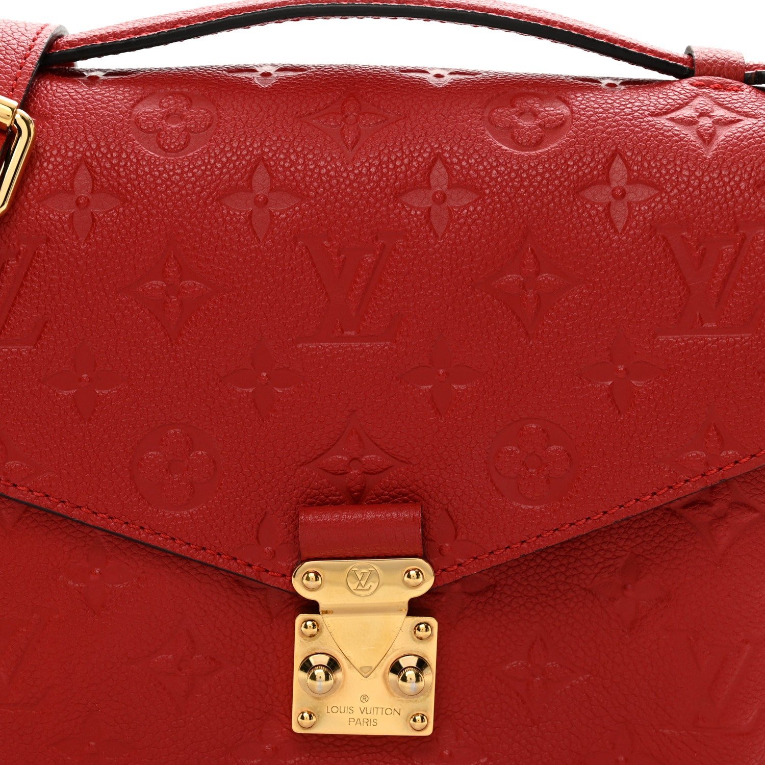 Louis Vuitton Empreinte Pochette Metis Scarlet 5 of 11