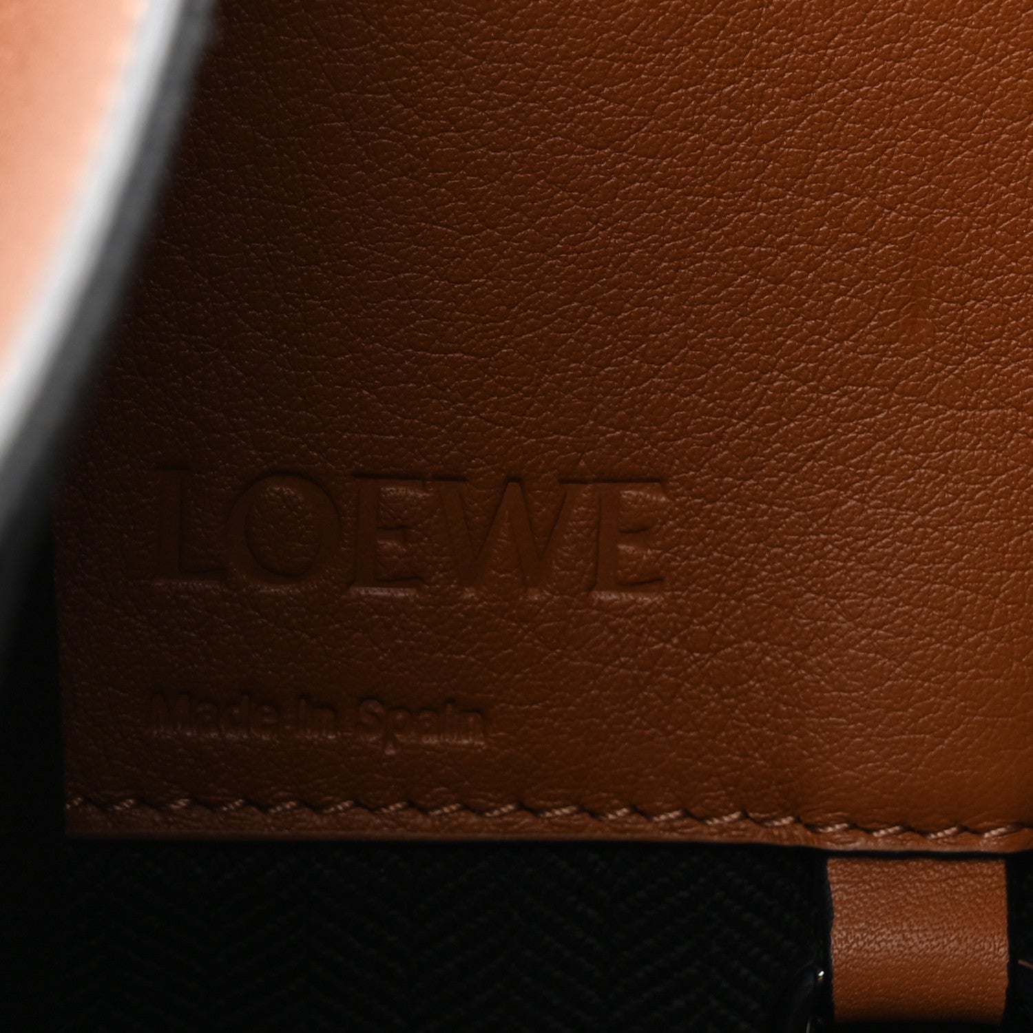 Loewe Calfskin Small Hammock Shoulder Bag Tan 6 of 10