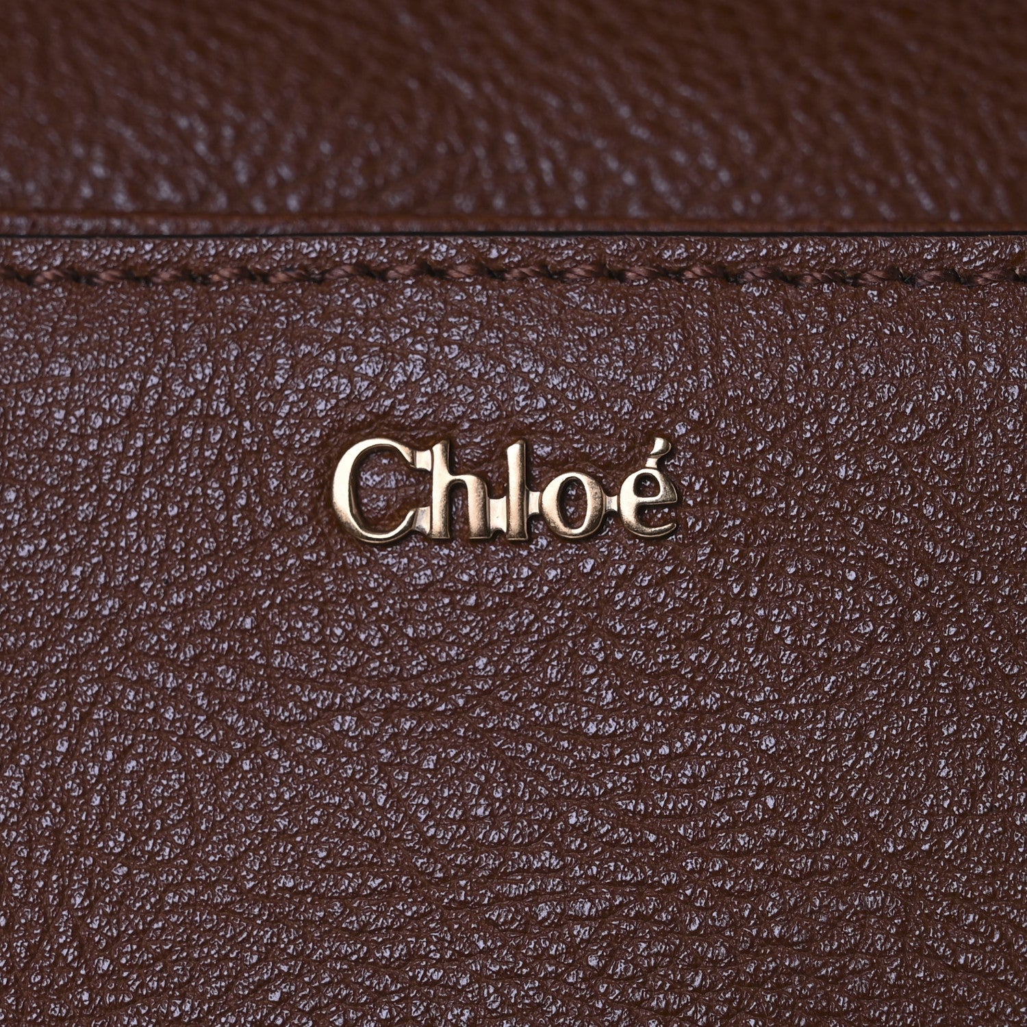 Chloe Calfskin Darla Satchel Tan 6 of 12