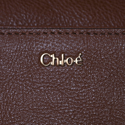 Chloe Calfskin Darla Satchel Tan 6 of 12