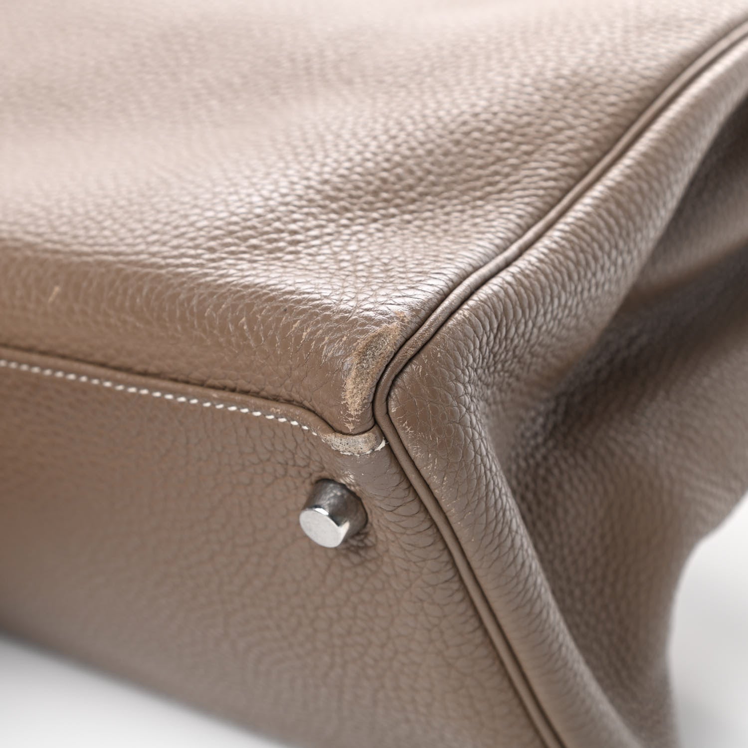 Hermes Togo Kelly Retourne 40 Etoupe 10 of 21