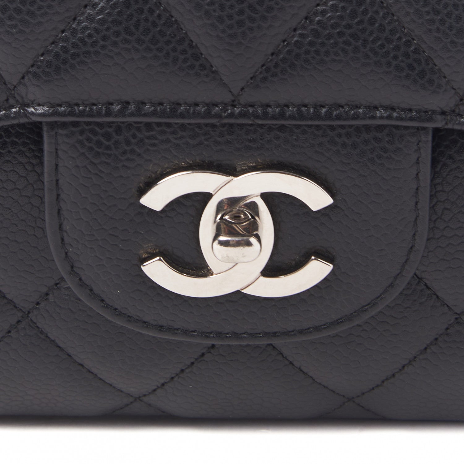 Chanel Caviar Quilted Jumbo Single Flap Black 10 of 10