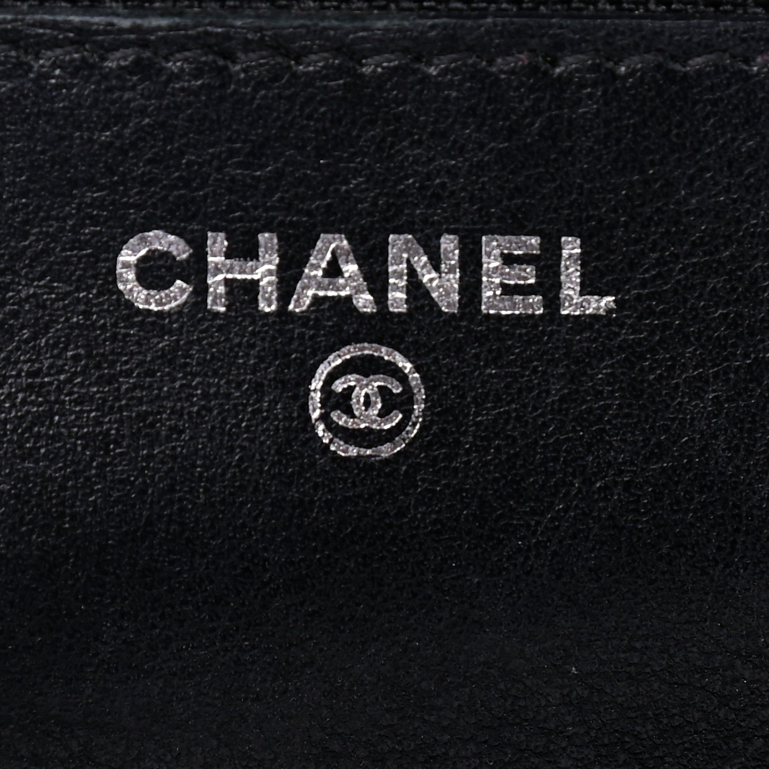 Chanel Caviar Timeless CC Wallet On Chain WOC Black 6 of 10