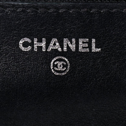 Chanel Caviar Timeless CC Wallet On Chain WOC Black 6 of 10