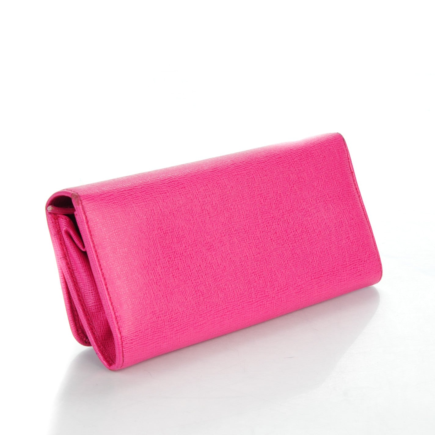 Vitello Elite Continental Wallet Ciclamino