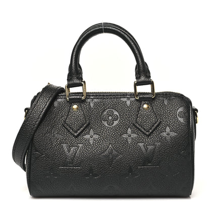 Louis Vuitton Empreinte Monogram Nano Speedy Black 1 of 10