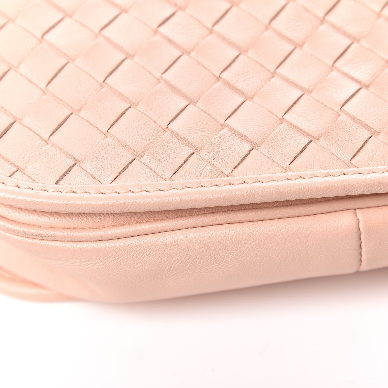 Bottega Veneta Nappa Intrecciato Mini Flap Crossbody Lotus 14 of 21