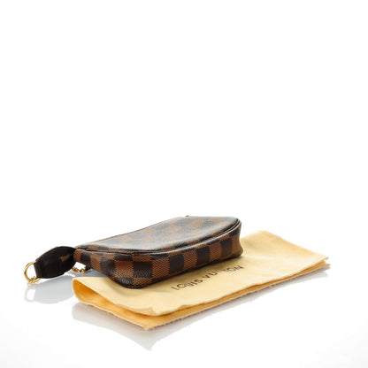 Louis Vuitton Damier Ebene Mini Pochette Accessories 4 of 7