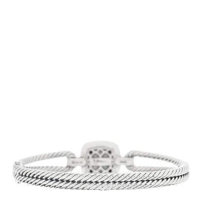 David Yurman Sterling Silver Diamond Albion Cable Bracelet 2 of 4