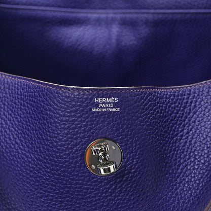 Hermes Taurillon Clemence Lindy 34 Iris 6 of 16