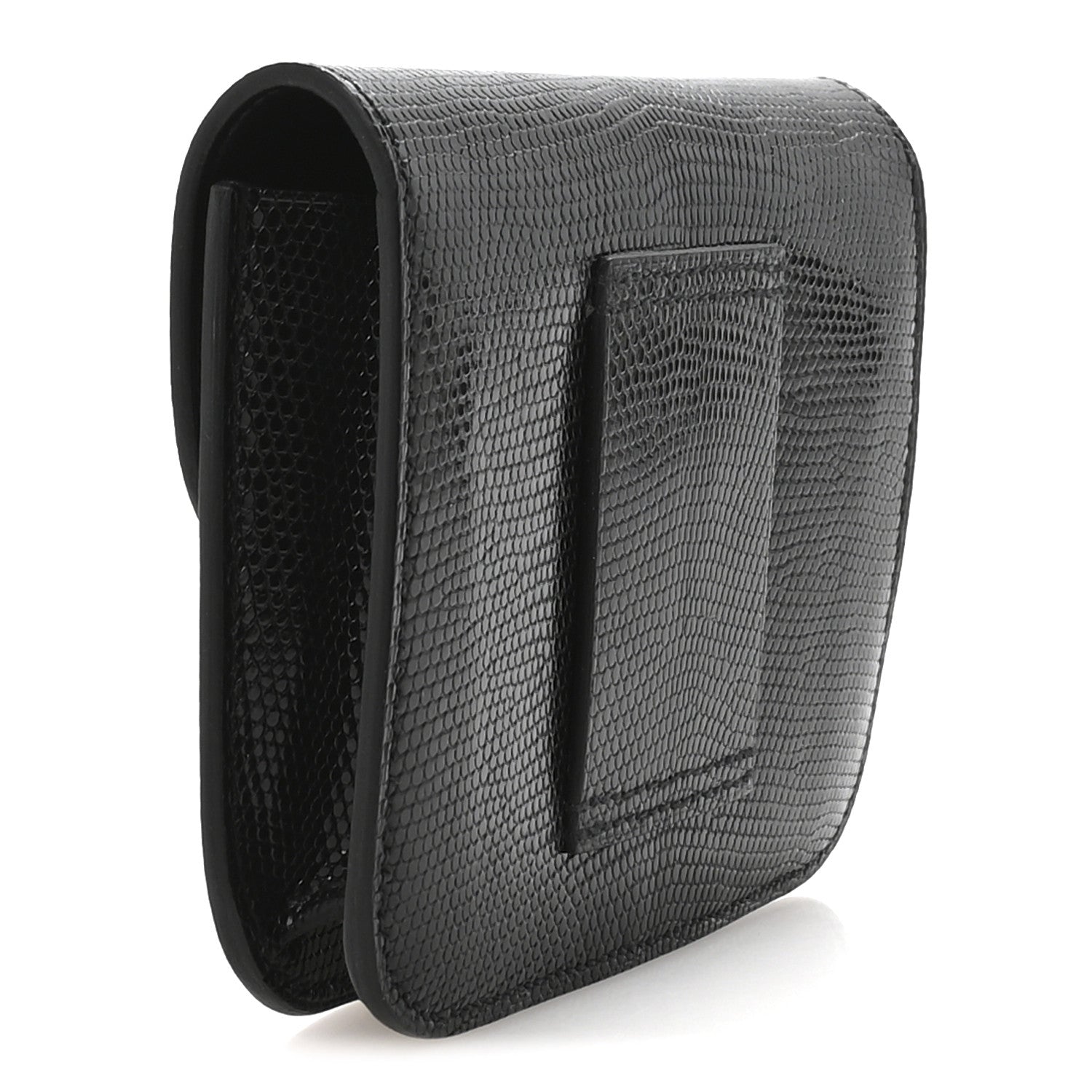 Hermes Lizard Constance Slim Wallet Black 4 of 8
