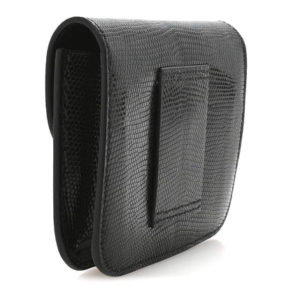 Hermes Lizard Constance Slim Wallet Black 4 of 8