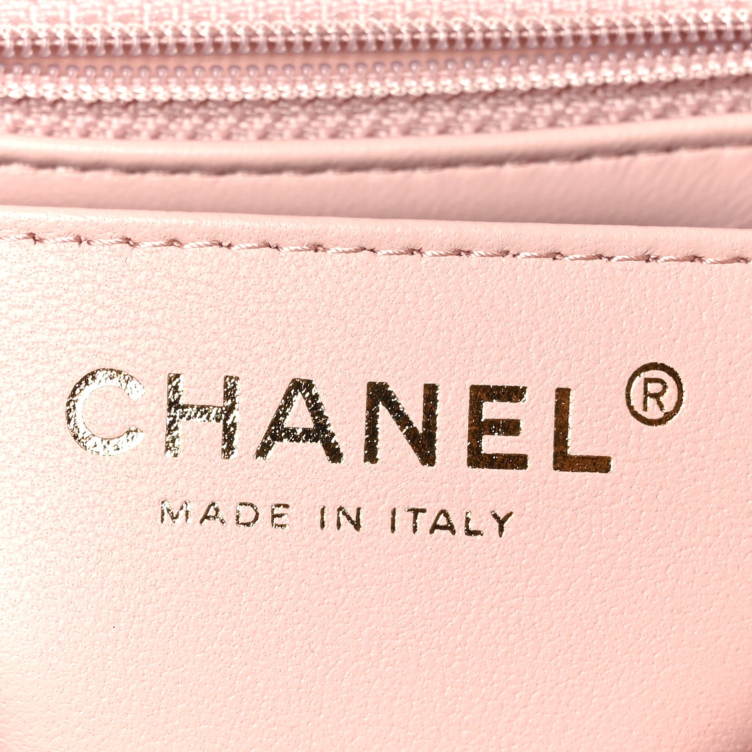 Chanel Lambskin Quilted Mini Rectangular Flap Light Pink 5 of 9