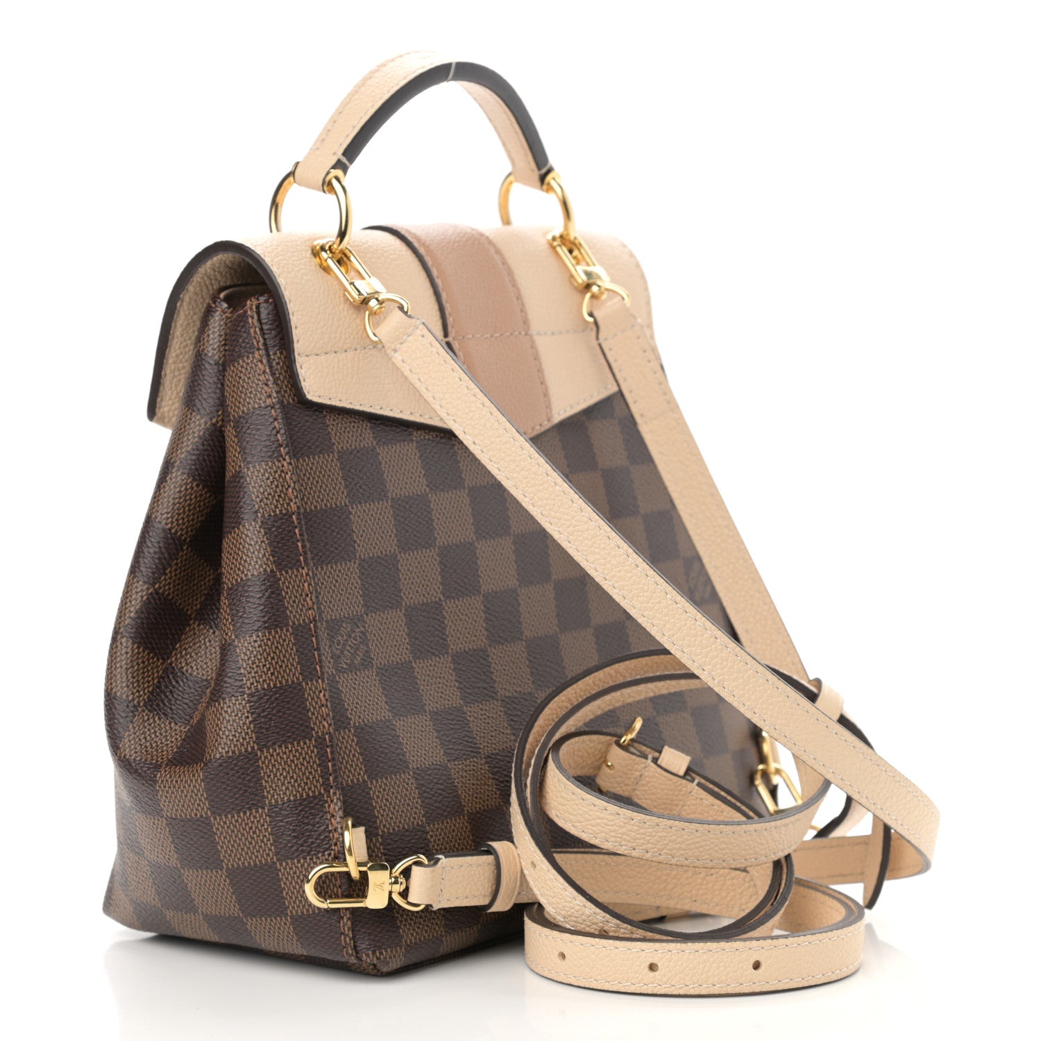 Louis Vuitton Damier Ebene Clapton Backpack Creme 3 of 12