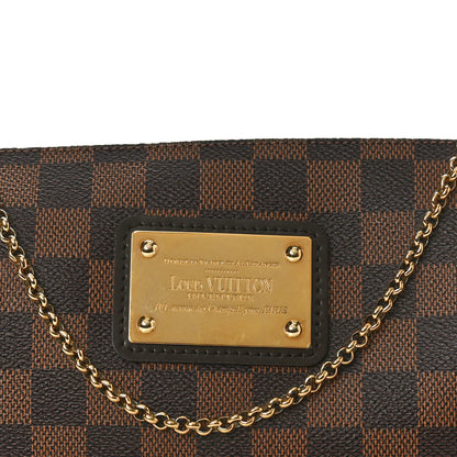 Louis Vuitton Damier Ebene Eva Clutch 9 of 11