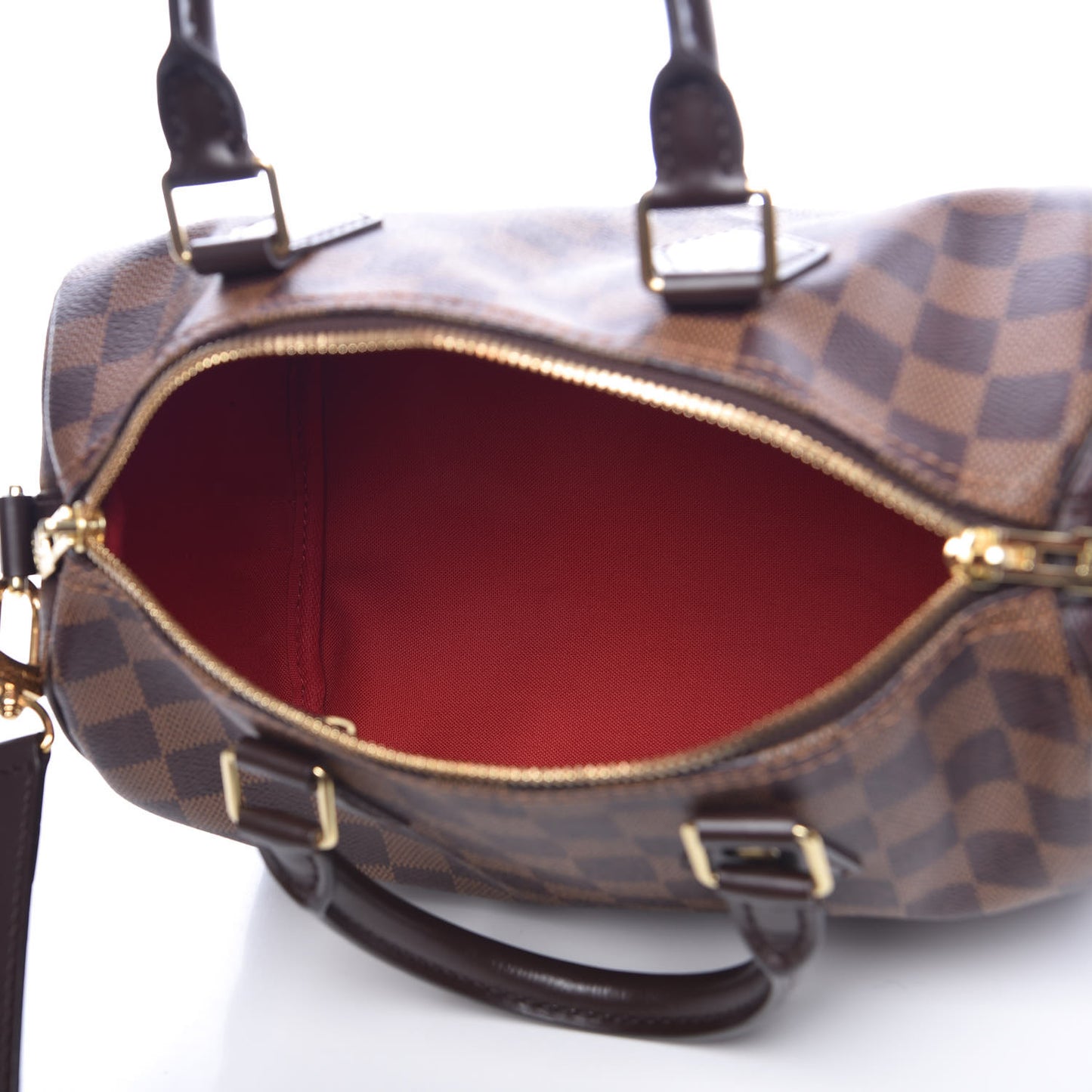 Damier Ebene Speedy Bandouliere 25