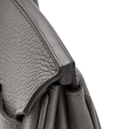 Hermes Togo BIRKIN 30 Etain 13 of 15