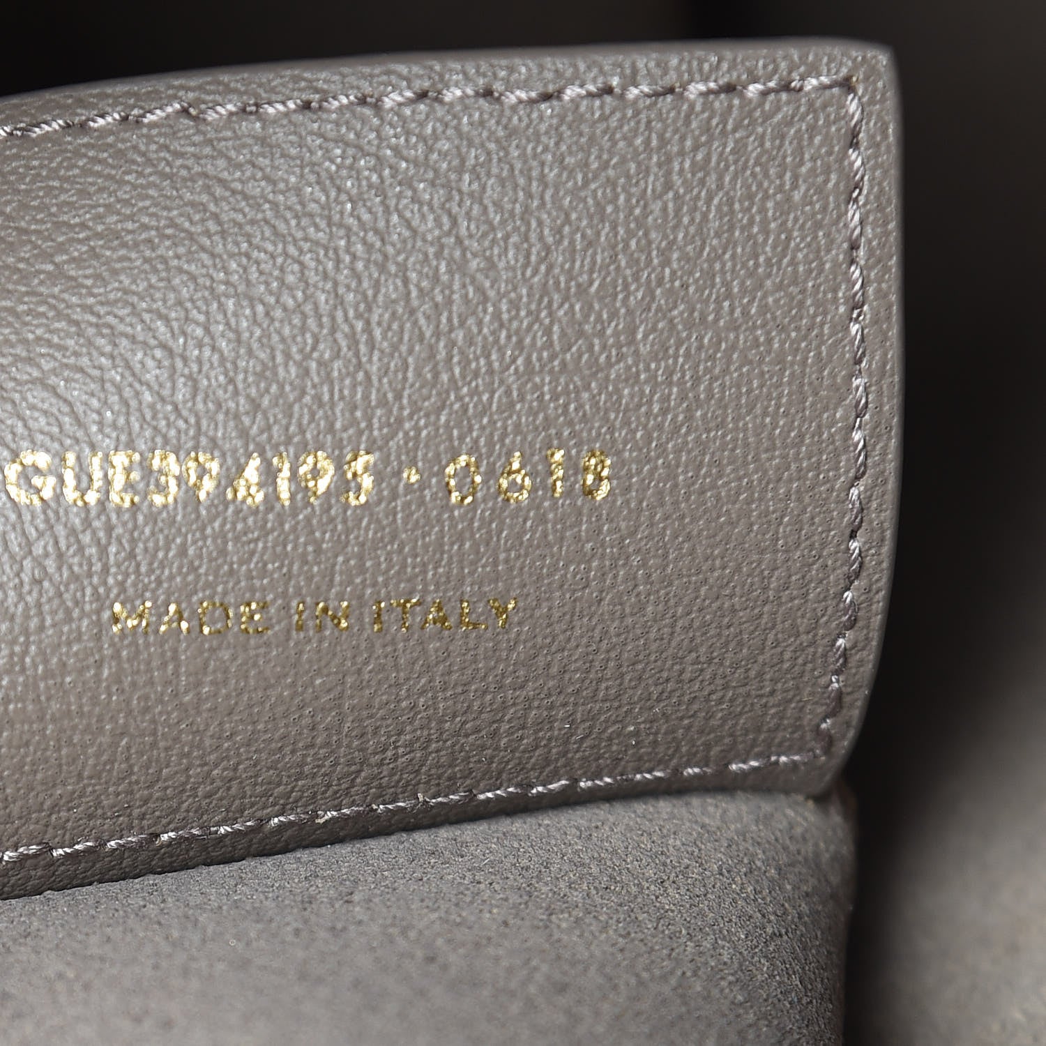 Saint Laurent Calfskin Large Shopping Tote Taupe 10 of 15