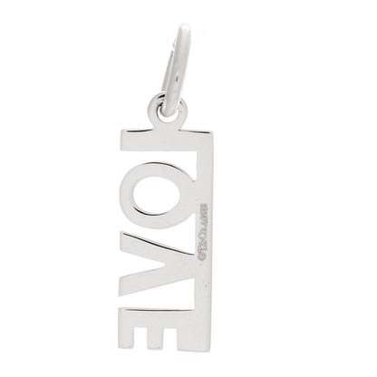 Tiffany Sterling Silver LOVE Charm 3 of 5