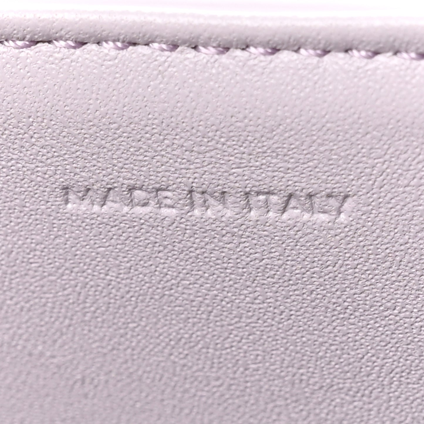 Satinated Calfskin Mini 16 Top Handle Bag Lilac