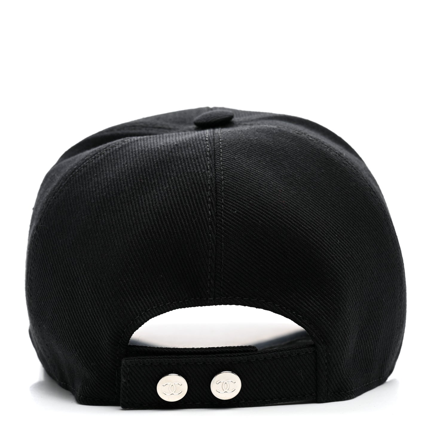 Cotton CC Cap Hat Black White