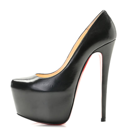 Christian Louboutin Kid Daffodile 160 Pumps 36 Black 1 of 14
