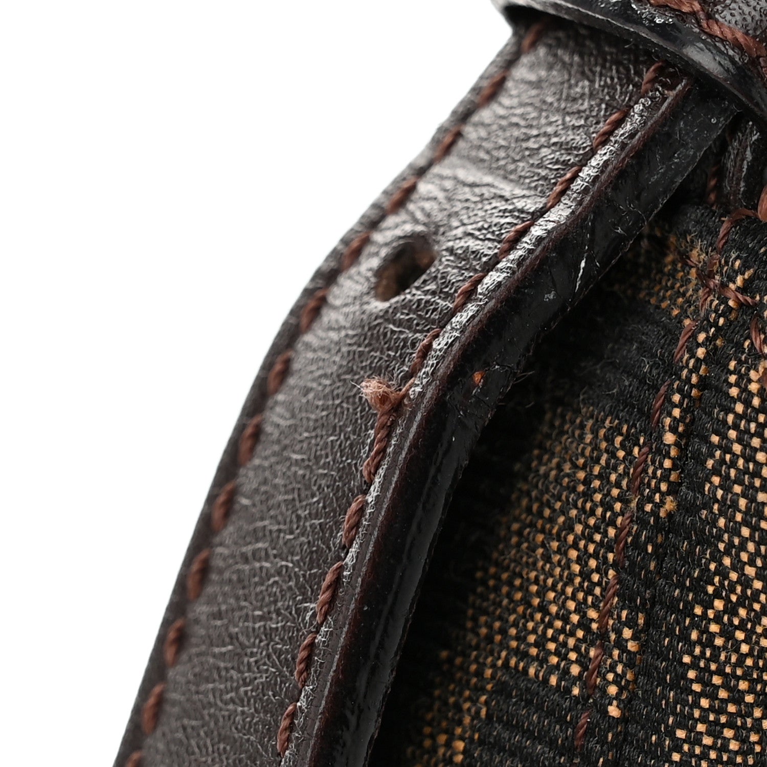 Fendi Zucca Hobo Tobacco 10 of 11