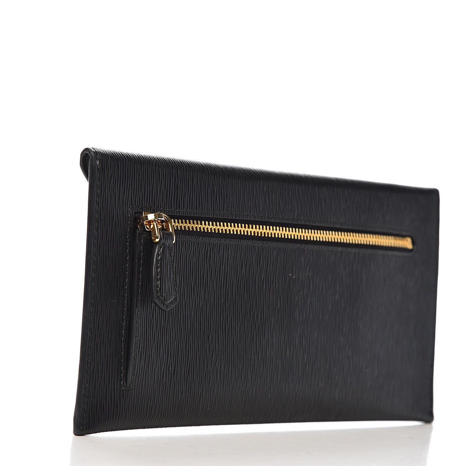 Prada Vitello Move Envelope Wallet Black 3 of 8
