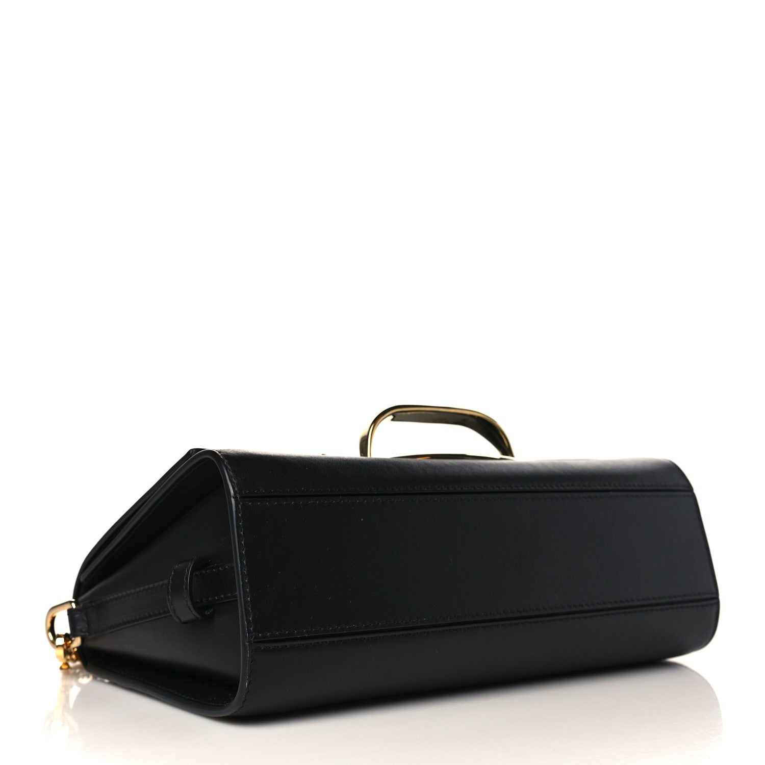 Alexander McQueen Calfskin Braided The Story Shoulder Bag Black 4 of 9