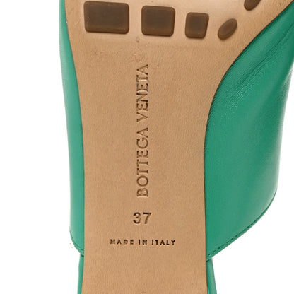 Bottega Veneta Nappa Stretch Mule Sandals 37 Acid Turquoise 7 of 10