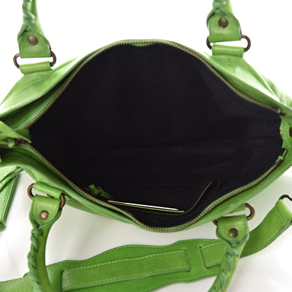 Balenciaga Agneau Classic Hardware First Apple Green 6 of 12