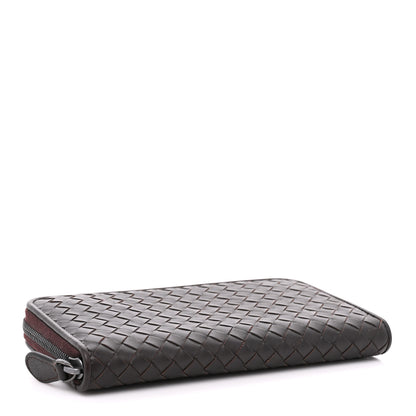 Bottega Veneta Nappa Intrecciato Zip Around Wallet Aubergine 4 of 14