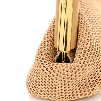 Fendi Raffia Nappa Macrame Small Fendi First Natural Sahara 9 of 11