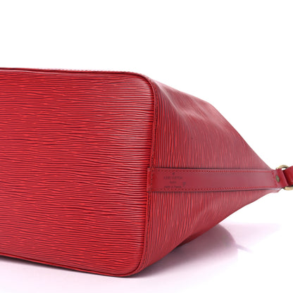 Louis Vuitton Epi Petit Noe Castillan Red 11 of 12