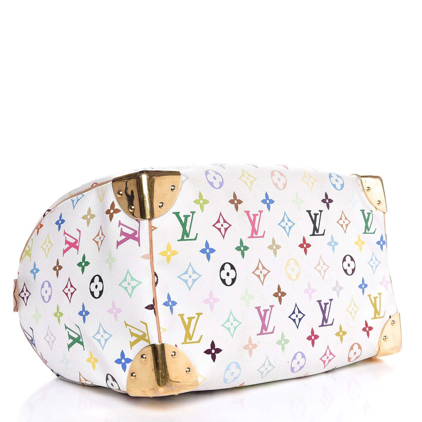 Monogram Multicolor Speedy 30 White