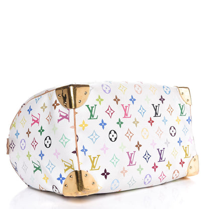 Louis Vuitton Monogram Multicolor Speedy 30 White 4 of 16